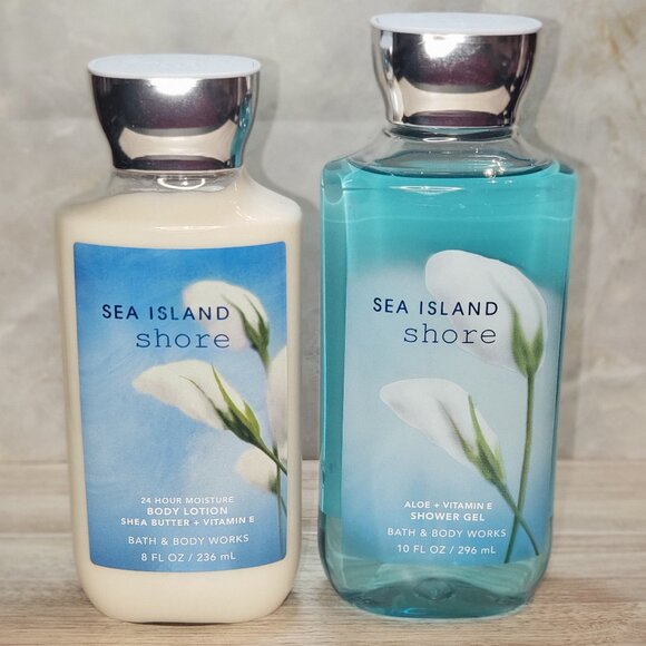 🆕Bath & Body Works Sea Island Shore Bundle/Lot - Picture 2 of 3